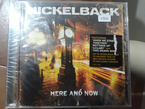 Cd Usa Nickelback Here And Now Nuevo Cerrado