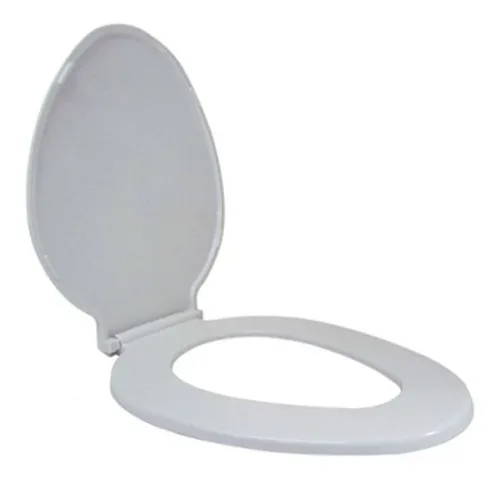 Tapa Poceta Blanca Elongada