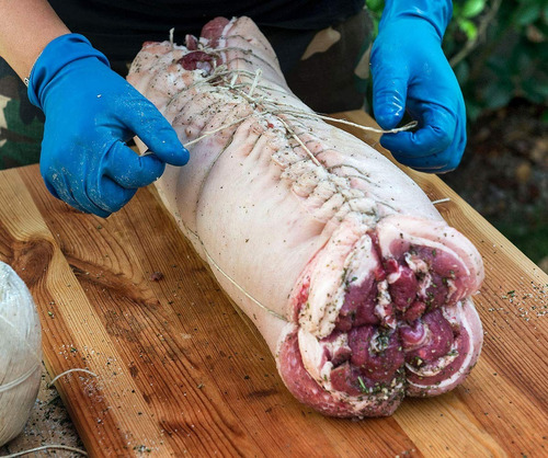 Imagen 7 de 8 de Agujas Para Coser Carne De 18 Cm De Acero Inoxidable