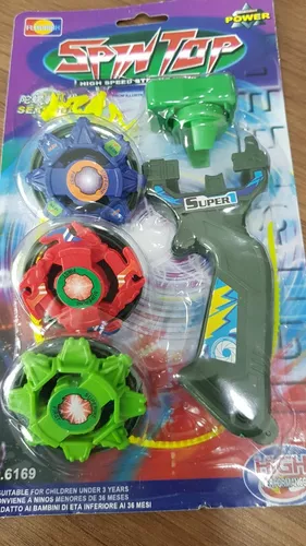 PIAO COM LANCADOR BEYBLADE E ARENA - NQ91619BC - Top Brasil Presentes