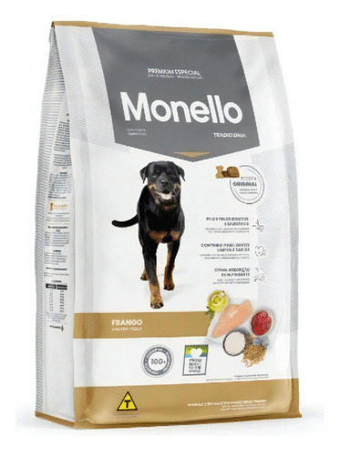 Alimento Monello Premium Especial Tradicional para perro adulto sabor mix en bolsa de 1kg