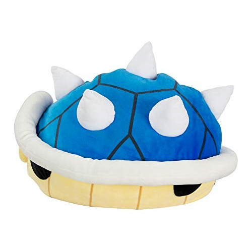 Peluche  Super Mario Concha Bowser Azul Club Mocchi Mocchi 