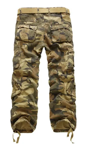 Pantalones tipo militar hombre sale