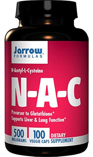 Jarrow Formulas N-a-c (n-acetil-l-cisteína), Apoya Hígado - 