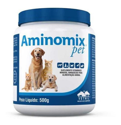 Aminomix Pet Pó 500g - Vetnil