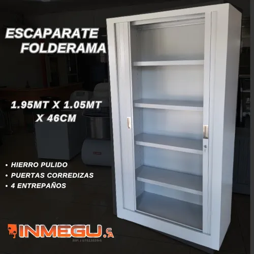 Escaparate Metálico Folderama