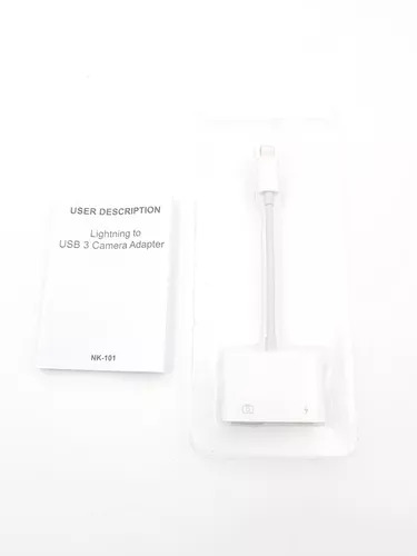 Adaptador Cable Conector Lightning a Usb 3 Camara iPad iPhone – iCenter  Colombia