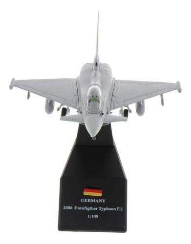 Escala 1: 100 Ef-2000 Eurofighter Typhoon Fighters Diecast