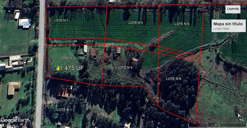 Terreno Construccion  En Venta En Teno
