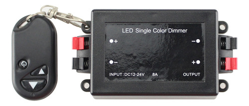 Lâmpada Monocromática De Controlador Led De 3 Botões Com Mód