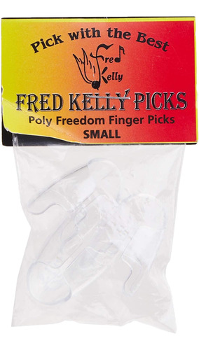 Fred Kelly Picks P7ff-m-3 Poly Freedom Finger Pick Púa De Gu