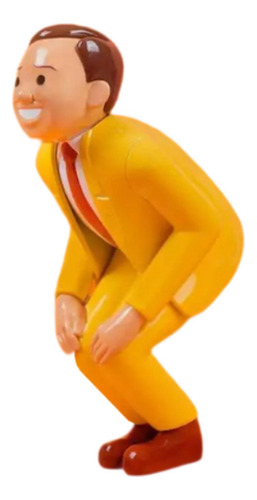 Estatua De Personaje Divertido, Adorno De Escritorio De