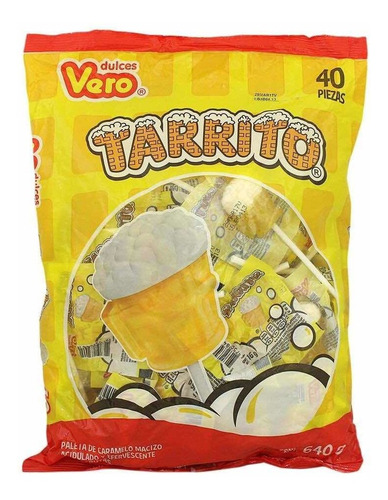 Paletas Chupetas Dulces Mexicanos Importados Vero® Tarrito