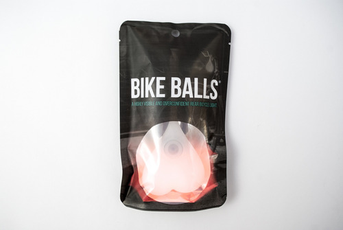 Bike Balls: Luz Trasera De Seguridad Led Impermeable De Sil.