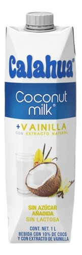 4 Pza Alimento Líquido De Coco Calahua Coconut Milk Más Vain