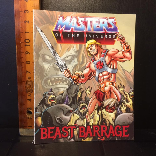 He-man Masters Of The Universe Beast Barrage Cómic Origins, 