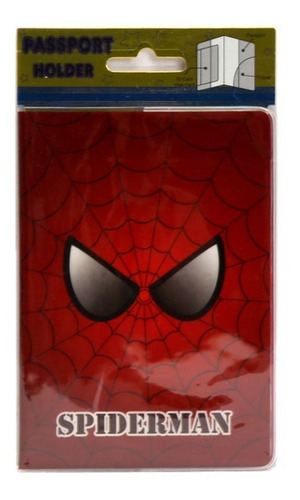 Porta Pasaporte Spider Man -protector Pasaporte Hombre Araña