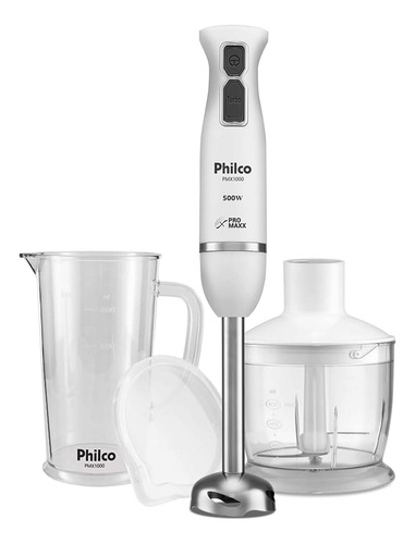 Mixer Misturador Multiuso 2 Em 1 500w 4 Lâminas Pro Philco