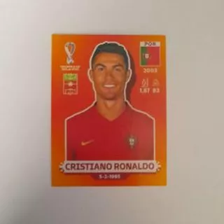 Figurita Cristiano Ronaldo Qatar 2022 Panini