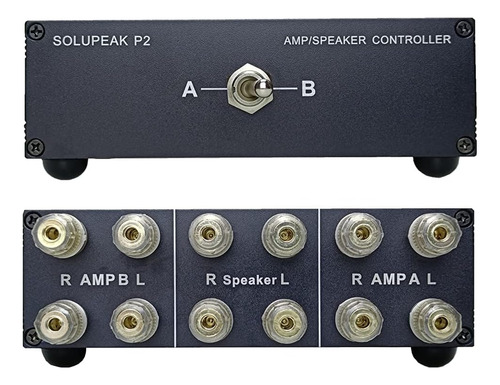 Amplificador De Interruptor De Altavoz P2 2(1)en1(2)out...