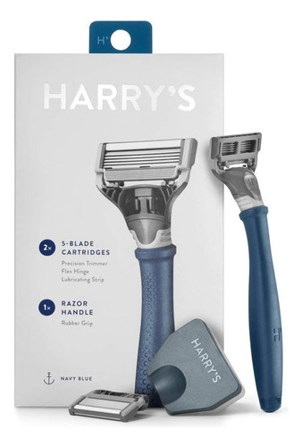 Harry's Maquinilla De Afeitar Con 2 Cartuchos De Hoja Azul M