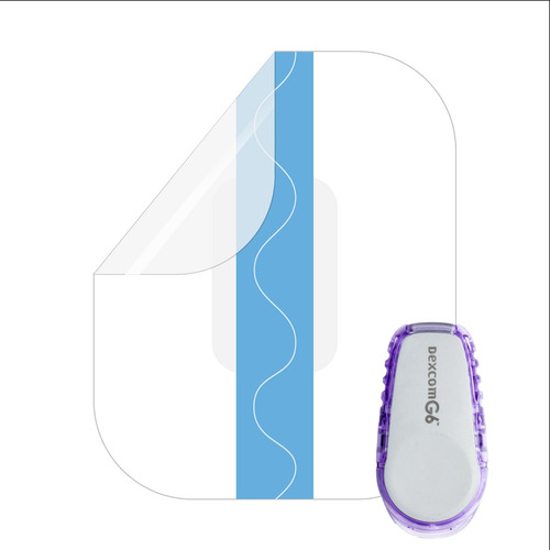 50 Parches Adhesivos Cgm Para Dexcom G6 Sensores