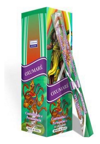 Kit Incenso Darshan Orixás Umbanda 10 Caixas (80 Varetas)