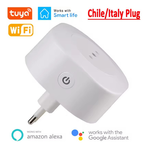 Enchufe / Timer Wifi Inteligente 16a Alexa Google Smartlife