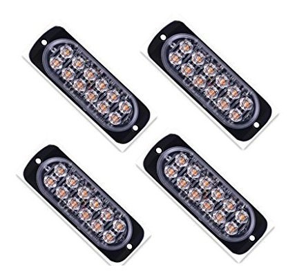 Barra De Luz Estroboscopica Para Coche Camion Advertencia Co