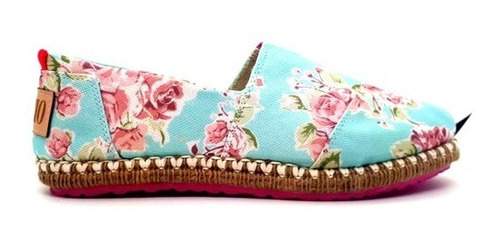 Alpargatas Flores Shabby Chic Luzio Shoes