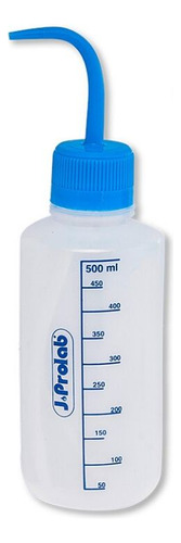 Kit 3 Pisseta Transl Bico Curvo Graduado 500ml Silk J Prolab