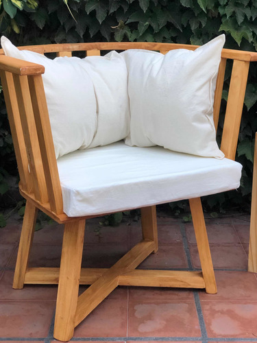 Imagen 4 de 10 de Sillon Gervasoni Grande Apto Exterior Con Almohadon Respaldo