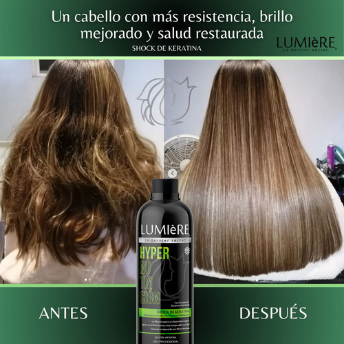 Keratina Espejo Brillo Nutricion 1 Lt + Serum Capilar Argan