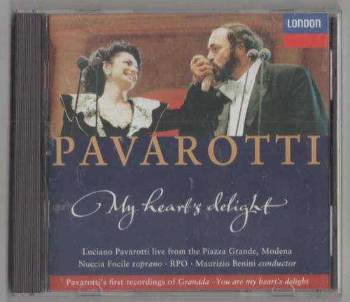 Pavarotti. My Hearts Delight. Cd Original Usado. Qqe. Ag.