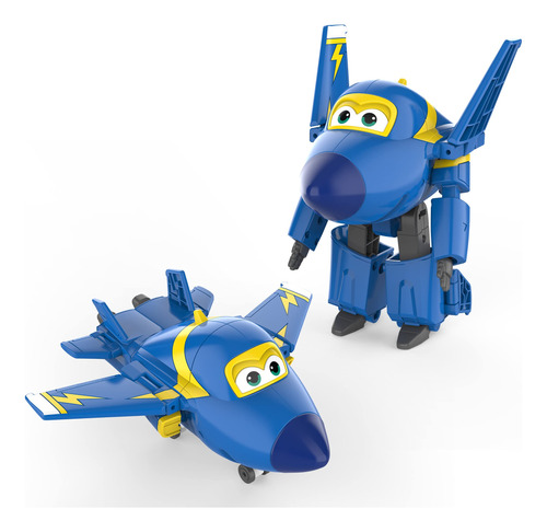 Super Wings- Transforming Jerome, Escala 5 Pulgadas