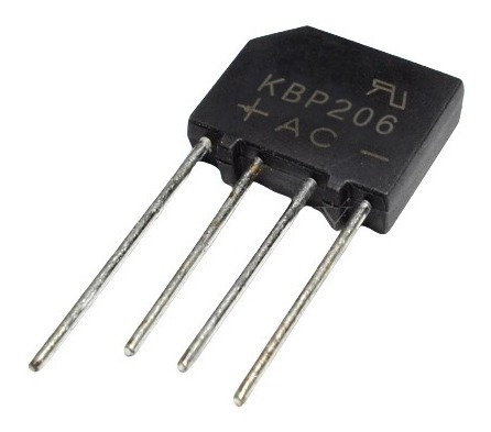 Puente Rectificador Kbp206 2a 600v