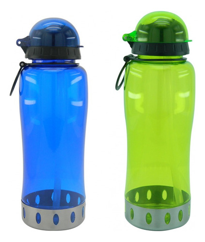 Botilito Plástico Pitillo Botella Termo Agua Deporte 710ml