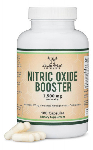 Óxido Nitrico Boost L Arginine Arginina Akg Lcitrulina 180ct