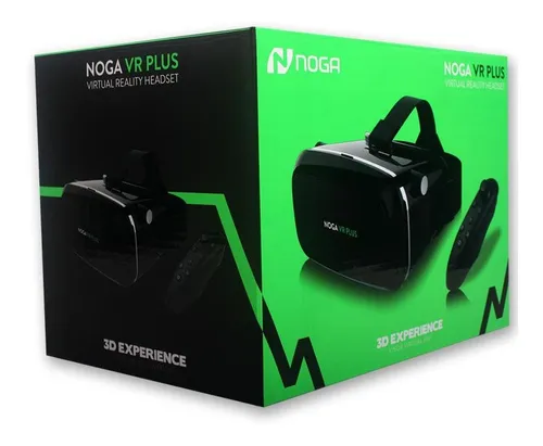 Lentes De Realidad Virtual Noga Vr Plus Con Control Remoto