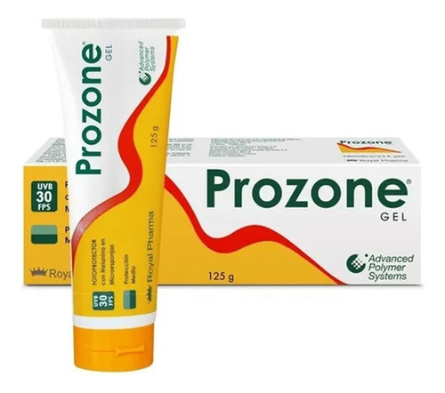 Protector Solar Prozone Gel Fps30 Pomo 125grs