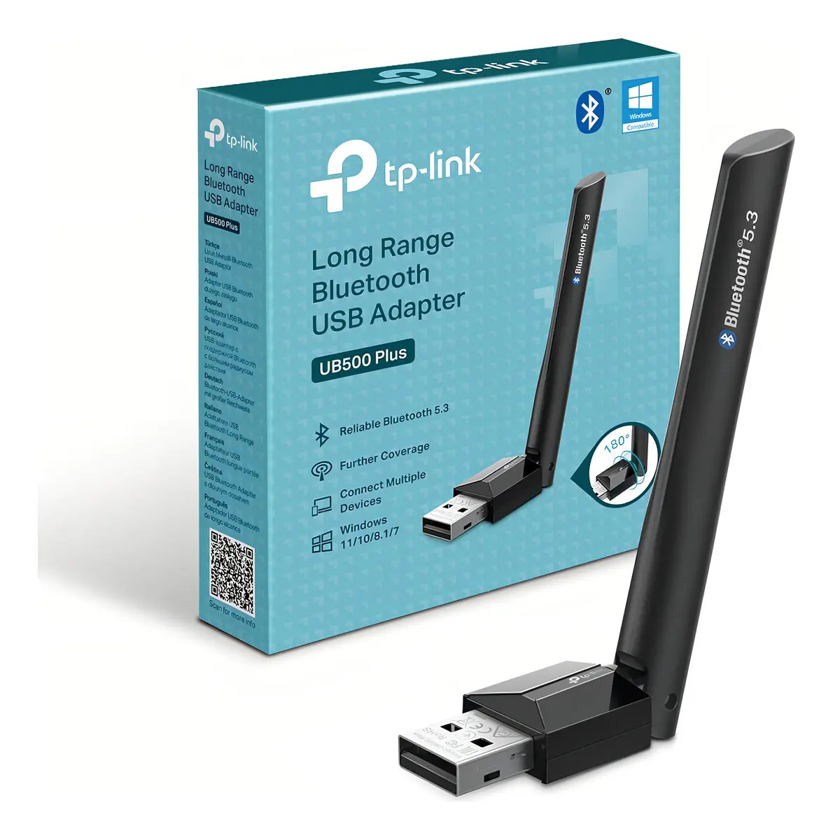 Tplink Receptor Usb Bluetooth Ub500 Plus