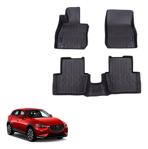 Tapetes Bandeja 3d Uso Rudo Mazda Cx-3 2019 - 2020 Cx3