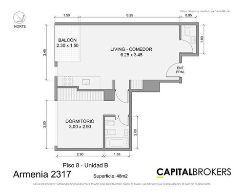 Departamento En Venta Palermo 1 Ambiente