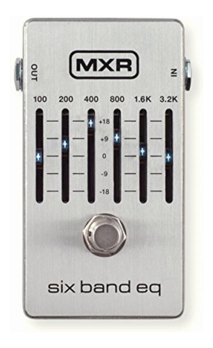 Mxr Six Band Eq Pedal De Efectos De Guitarra