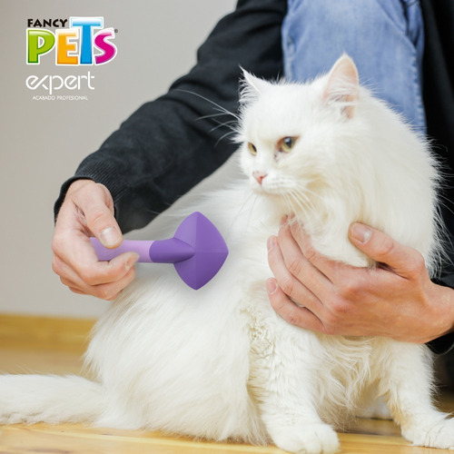 Cepillo Para Gatos Con Puntas Redondas Cuidado De Pelo Color