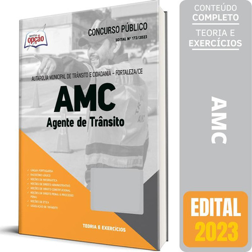 Apostila Amc Fortaleza Ce 2023 - Agente De Trânsito