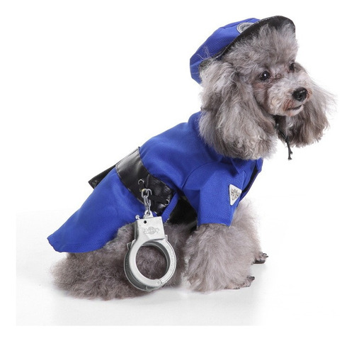 Ghb Disfraz De Cosplay De Perro De Halloween De Policía
