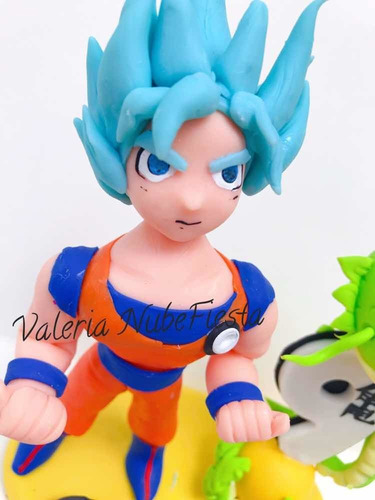 Cake Topper Goku Dragon Ball Super Shenlong Vela Pasta
