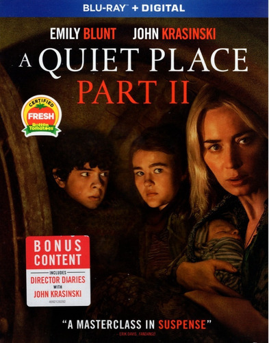 Blu-ray A Quiet Place Part 2 / Un Lugar En Silencio 2