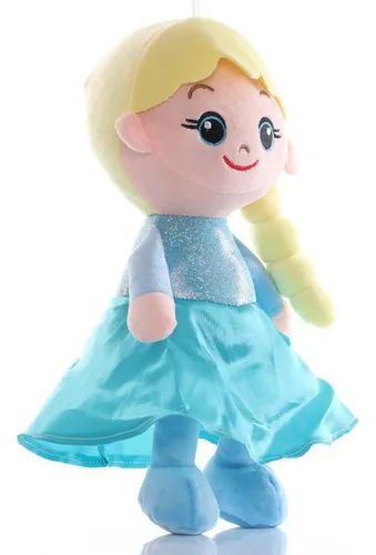 4 Frozen Elsa Anna Princess Olaf Sven Muñeca Peluche Juguete